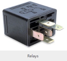 IC chips, capacitor, resistance, relay, connector, fuse, diodes, Transistors, LED