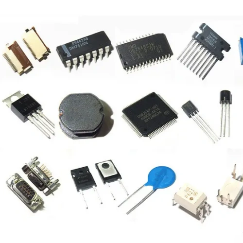 IC chips, capacitor, resistance, relay, connector, fuse, diodes, Transistors, LED